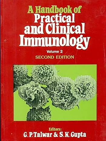 A Handbook Of Practical And Clinical Immunology Vol 2 2Ed (Pb 2017) 